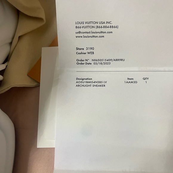 Louis Vuitton Archlight Sneakers - Picture 7 of 10